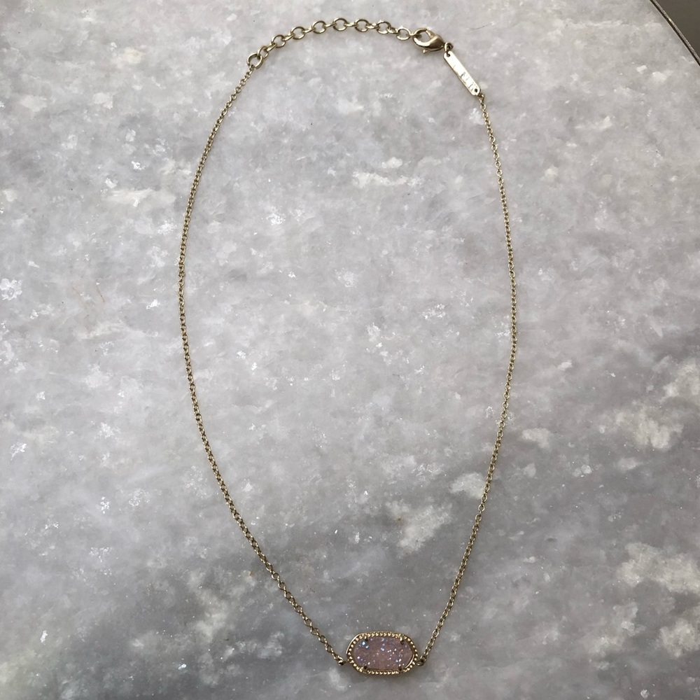 Kendra Scott Elisa gold pendant necklace